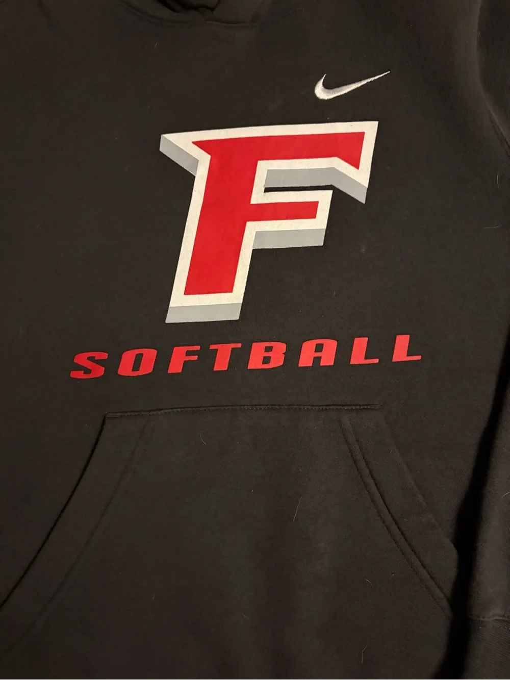 Fairfield U softball sweatshirt.  Like new condition.
